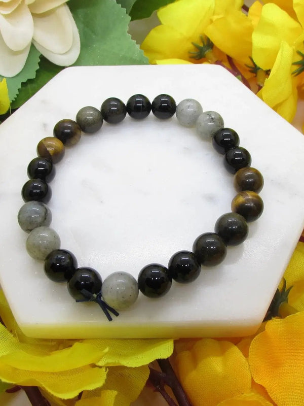 Ruling Number 4 Rahu-Inspired Bracelet - Stability & Fortune | Brahmatells by Brahmatells
