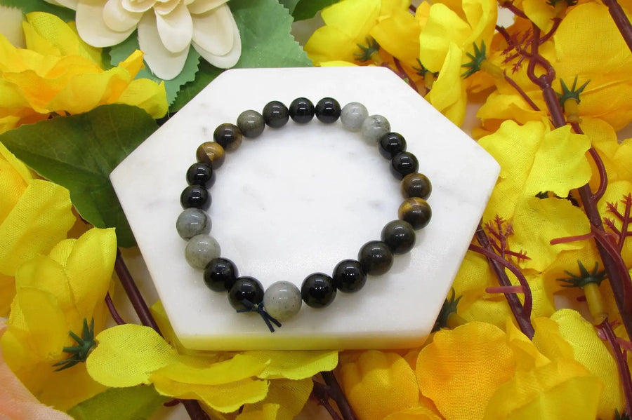 Ruling Number 4 Rahu-Inspired Bracelet - Stability & Fortune | Brahmatells by Brahmatells