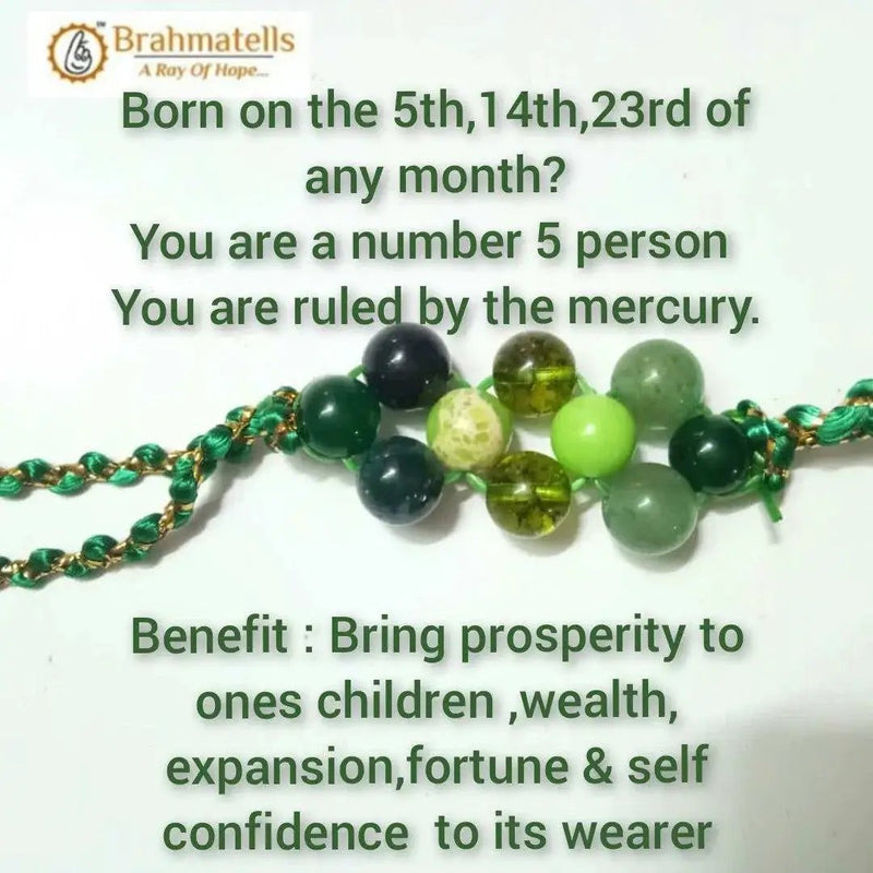 Ruling Number 5 Numerology Band by Brahmatells