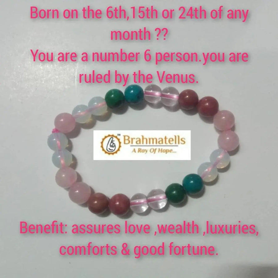 Ruling Number 6 Venus-Inspired Bracelet - Love & Fortune | Brahmatells by Brahmatells