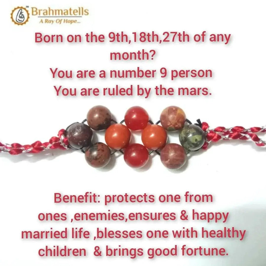 Ruling Number 9 Numerology Band by Brahmatells