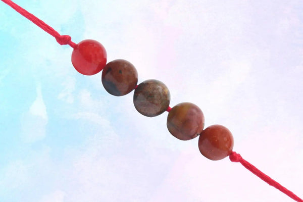 Ruling Number 9 Numerology Bracelet - Mars Energy & Protection by Brahmatells