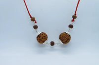 Sagittarius 5 Mukhi Rudraksha with Silver Caps | Nepal Beads by Brahmatells