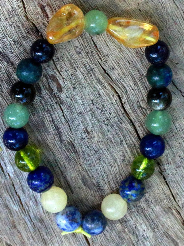 Sagittarius Zodiac Citrine Bracelet - Adventure & Optimism - Brahmatells by Brahmatells