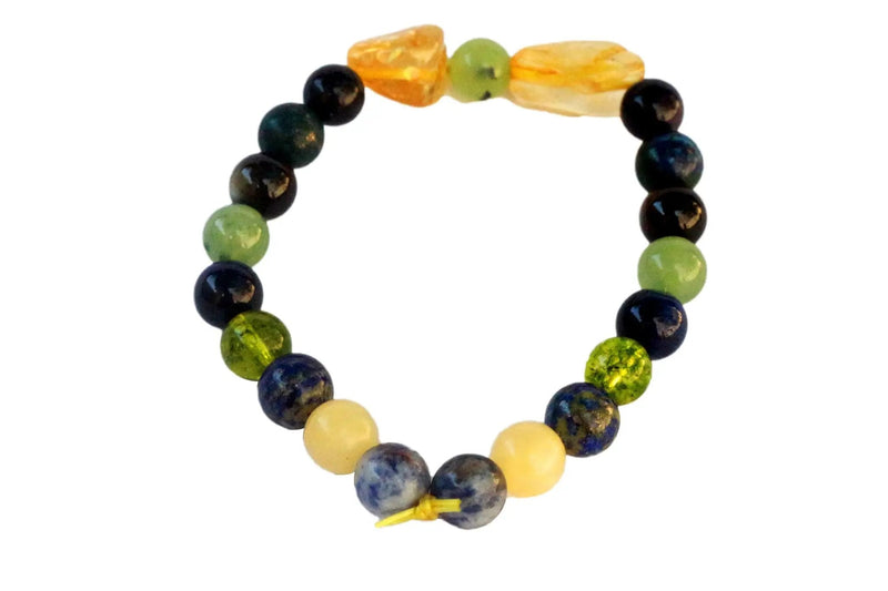 Sagittarius Zodiac Citrine Bracelet - Adventure & Optimism - Brahmatells by Brahmatells
