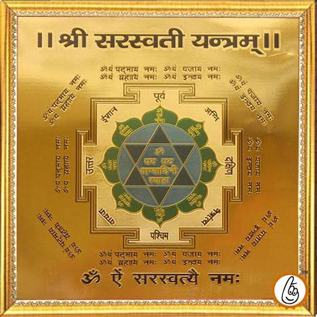 Saraswati-yantra by Brahmatells