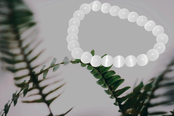 Selenite Bracelet for Spiritual Clarity | Brahmatells by Brahmatells