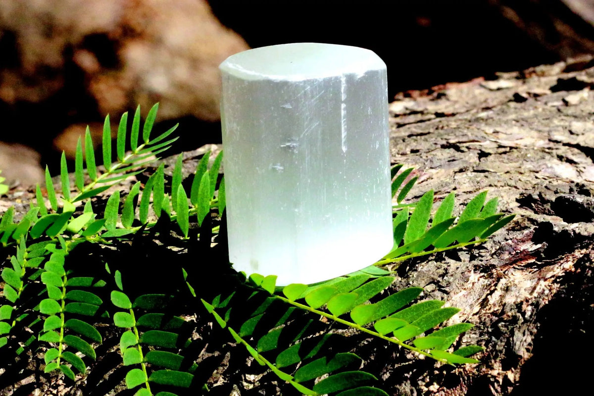 Selenite Tumble Stones for Calm & Clarity | Brahmatells by Brahmatells