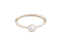 Serene Pearl Cream Ring - Lunar Grace | Brahmatells by Brahmatells