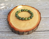 Serpentine Bracelet – Natural Stone for Energy Flow by Brahmatells