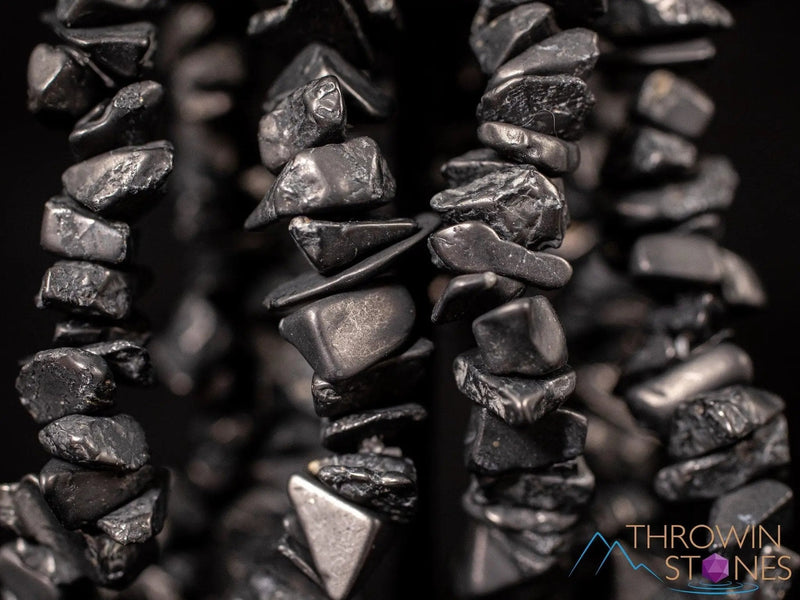Handmade Shungite Crystal Bracelet | Natural Elegance & Protection by Brahmatells