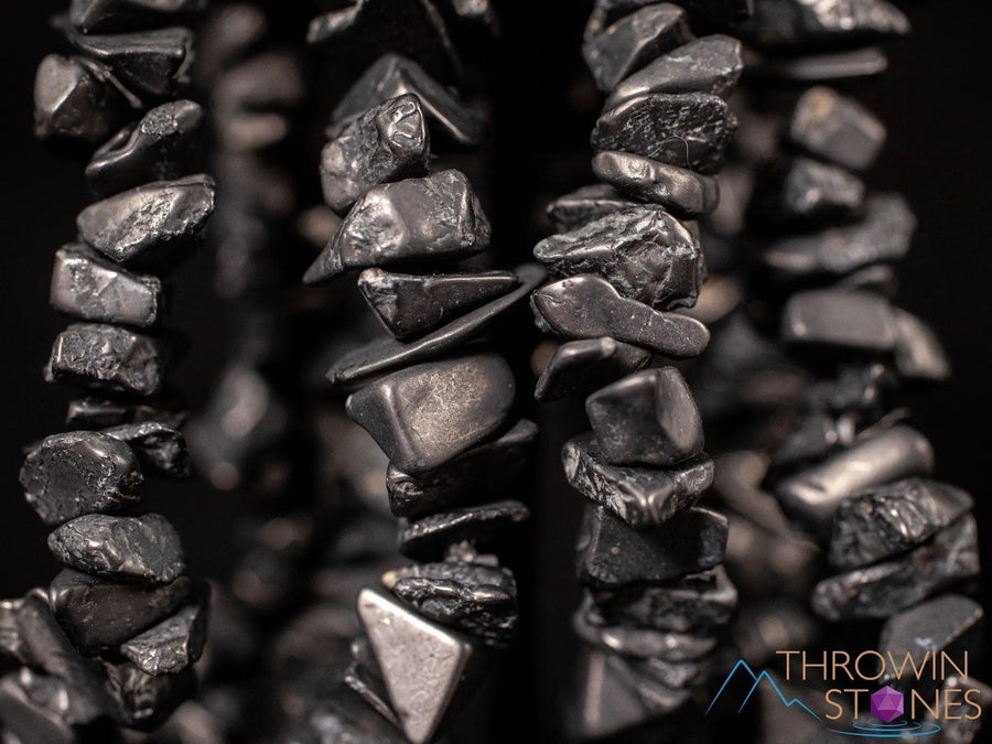 Handmade Shungite Crystal Bracelet | Natural Elegance & Protection by Brahmatells