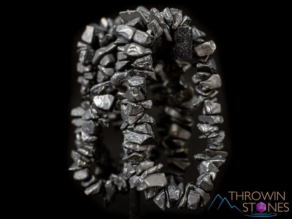 Handmade Shungite Crystal Bracelet | Natural Elegance & Protection by Brahmatells
