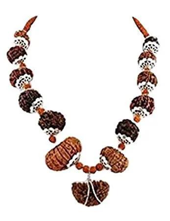 Siddha Mala with 1-14 Mukhi, Ganesh & Gaurishankar Rudraksha - Unique Vedic Accessory | Brahmatells by Brahmatells