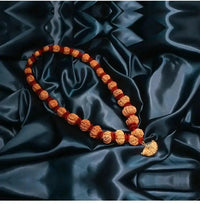 Siddha Mala with Collector Nepal Rudraksha Beads - Unique Spiritual Accessory | Brahmatells by Brahmatells