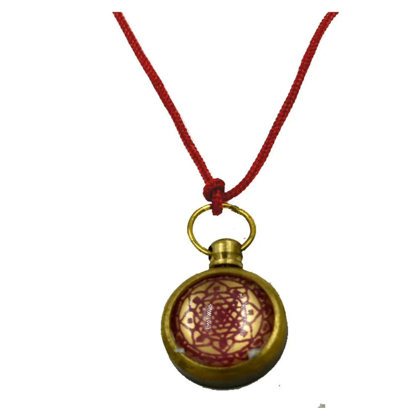 Siddha Shree Astadhatu Brass Yantra Locket for Pooja, Health, Wealth, Prosperity and Success by Brahmatells