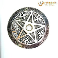 Small Pentagram Spell Candle Holder by Brahmatells
