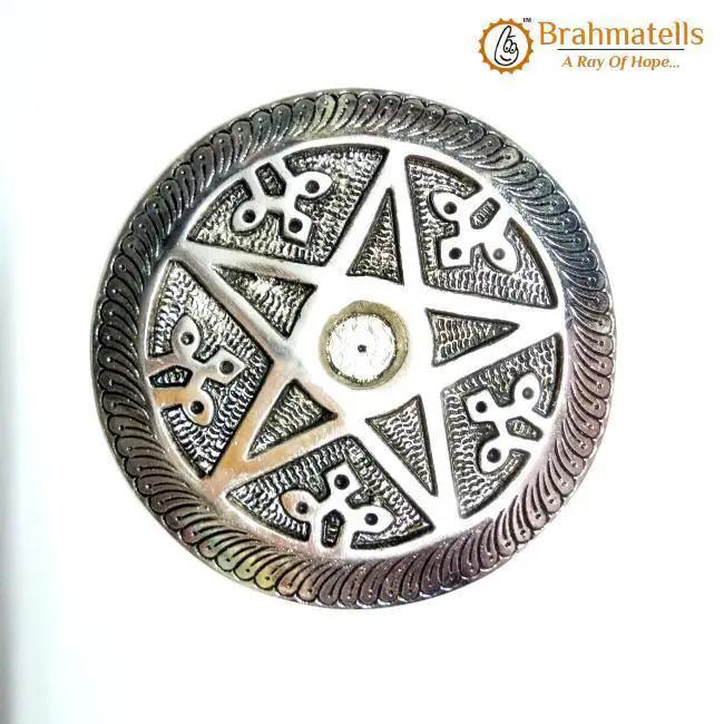 Small Pentagram Spell Candle Holder by Brahmatells