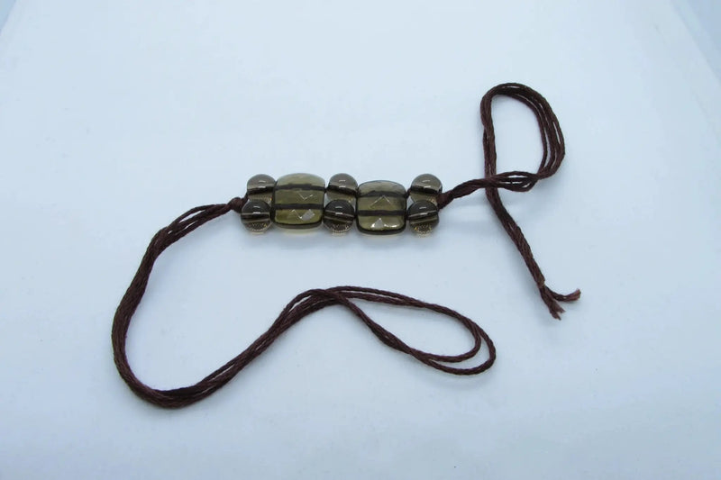 Smoky Quartz Rakhi by Brahmatells