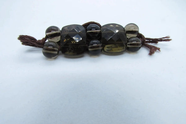 Smoky Quartz Rakhi by Brahmatells