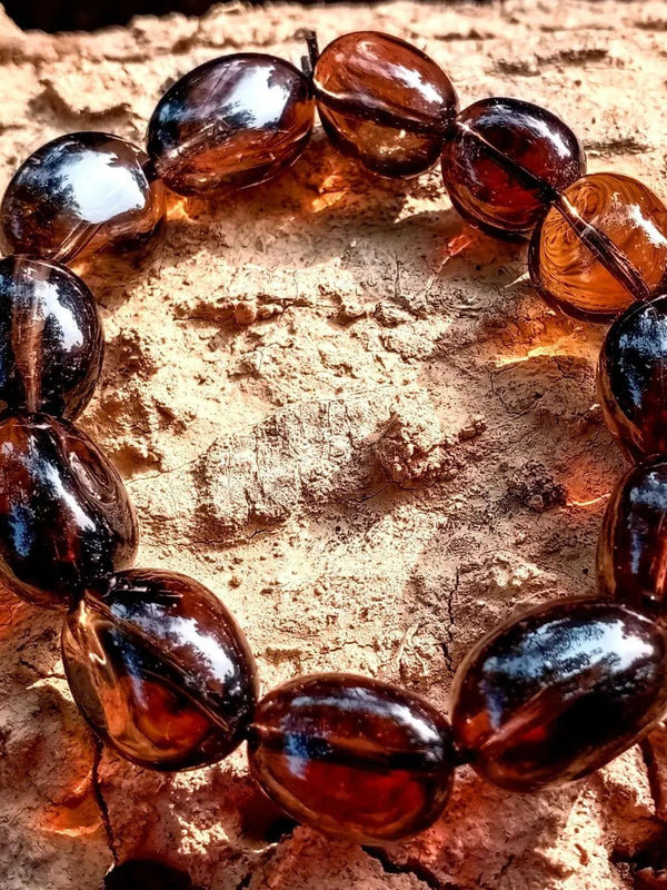 Smoky Quartz Tumble Bracelet for Grounding & Balance | Brahmatells by Brahmatells