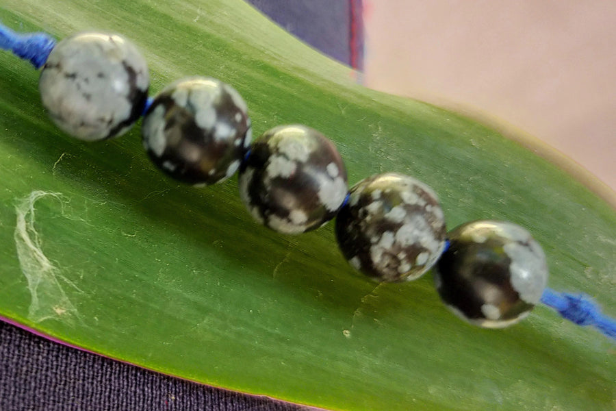 Snowflake Obsidian Balance Band | Brahmatells by Brahmatells