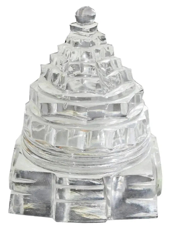 Sphatik/Crystal Shree Yantra (Maha Meru Yantra) by Brahmatells