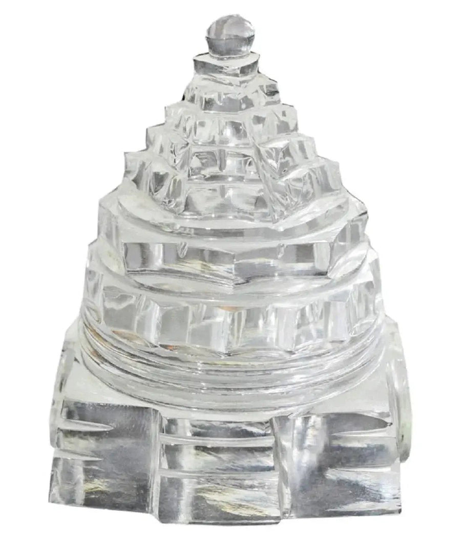 Sphatik/Crystal Shree Yantra (Maha Meru Yantra) by Brahmatells