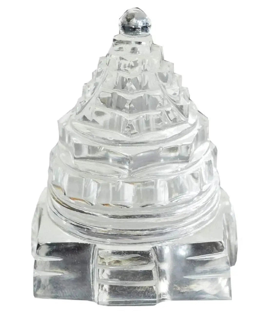 Sphatik/Crystal Shree Yantra (Maha Meru Yantra) by Brahmatells