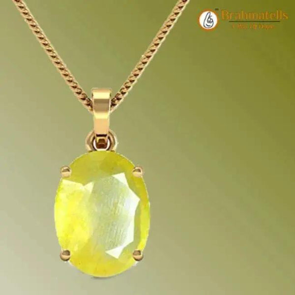 Sri Lanka Ceylon Yellow Sapphire 'Pukhraj' - Jupiter's Blessing | Brahmatells by Brahmatells