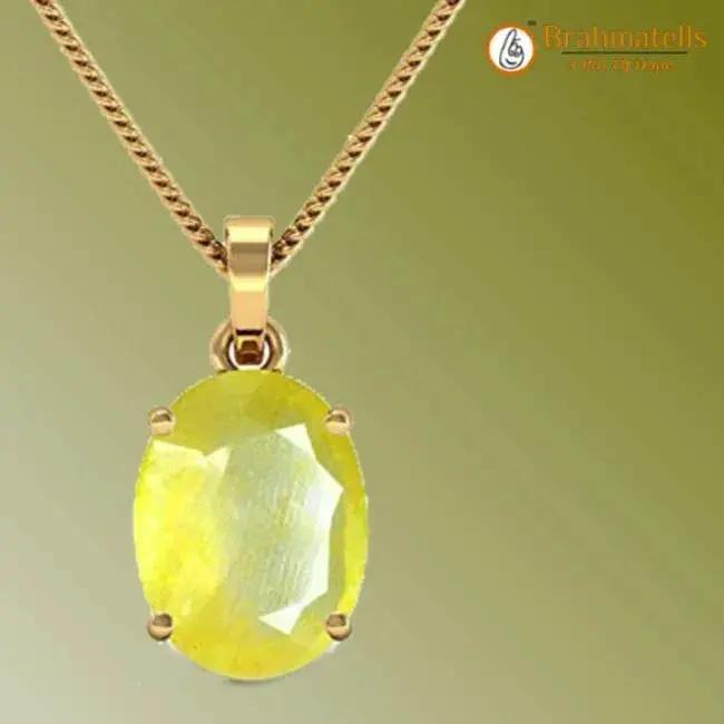 Sri Lanka Ceylon Yellow Sapphire 'Pukhraj' - Jupiter's Blessing | Brahmatells by Brahmatells