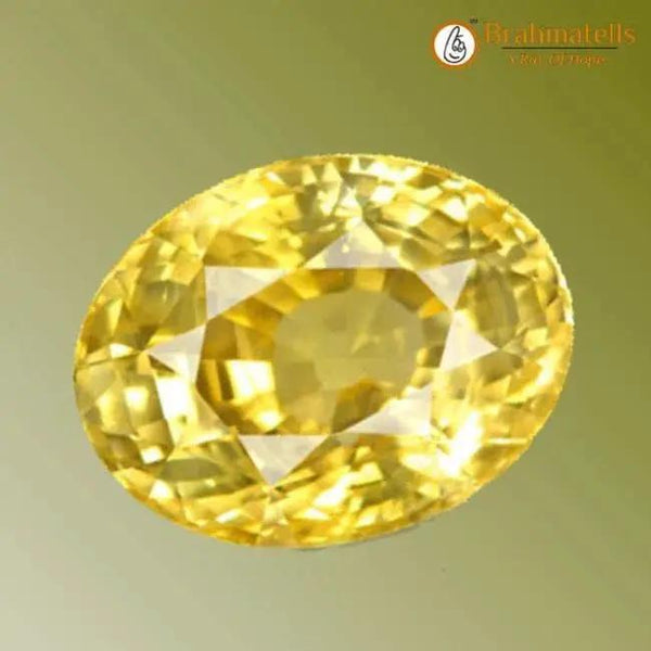Sri Lanka Ceylon Yellow Sapphire 'Pukhraj' - Jupiter's Blessing | Brahmatells by Brahmatells