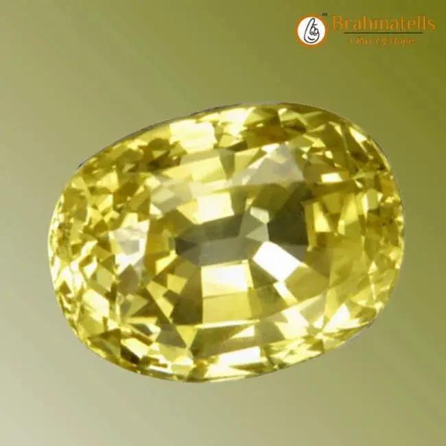 Sri Lanka Ceylon Yellow Sapphire 'Pukhraj' - Jupiter's Blessing | Brahmatells by Brahmatells