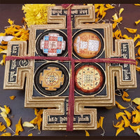 Sri Sampurna Mahalakshmi Puja Yantra Brass Chowki || Diwali Laxmi Pujan ,Pooja Mandir Vastu Yantram by Brahmatells