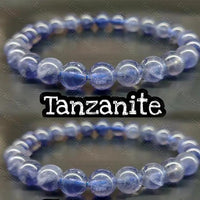 Brahmatells Tanzanite Beaded Bracelet – Natural Gemstone Elegance by Brahmatells