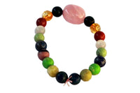 Taurus Zodiac Rose Quartz Bracelet - Venusian Love & Harmony - Brahmatells by Brahmatells