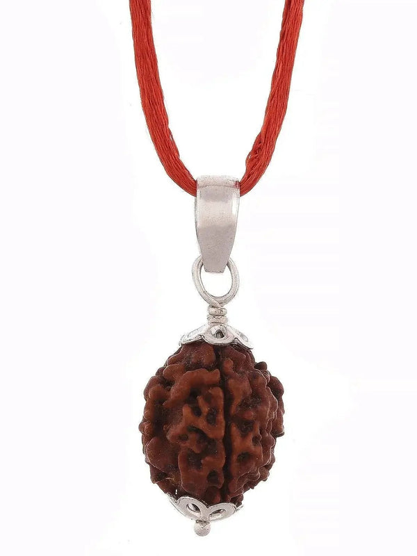 Three Mukhi Rudraksha Pendant - Unleash Lord Agni's Energy | Brahmatells by Brahmatells