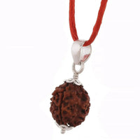 Three Mukhi Rudraksha Pendant - Unleash Lord Agni's Energy | Brahmatells by Brahmatells