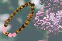 Tiger Eye & Rose Quartz Bracelet by Brahmatells - Love and Power by Brahmatells