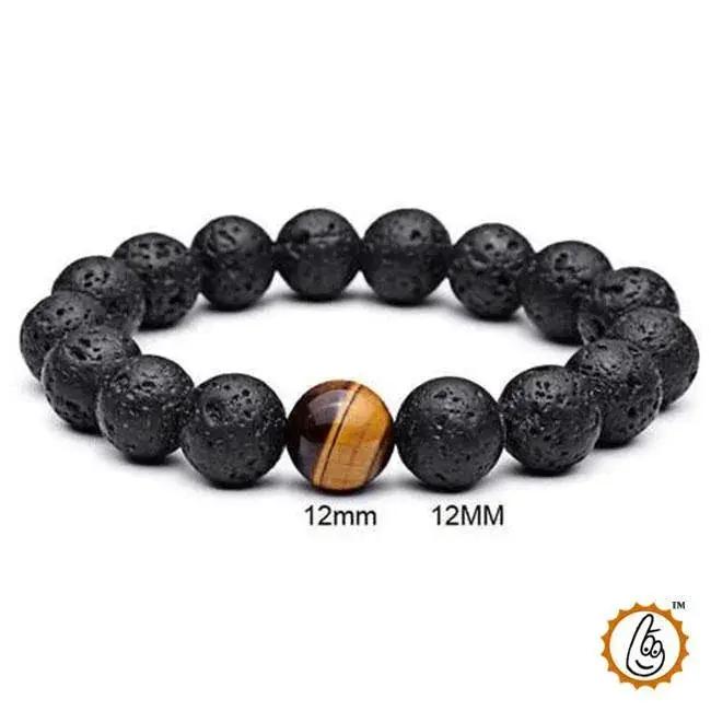 Tiger Eye Matte Bracelet for Balance & Creativity | Brahmatells by Brahmatells