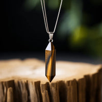 Tiger Eye Pendant for Enhanced Focus & Mental Clarity | Brahmatells by Brahmatells