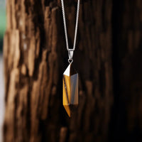 Tiger Eye Pendant for Enhanced Focus & Mental Clarity | Brahmatells by Brahmatells
