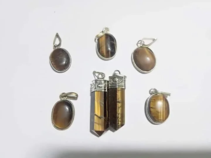 Tiger Eye Pendant for Enhanced Focus & Mental Clarity | Brahmatells by Brahmatells