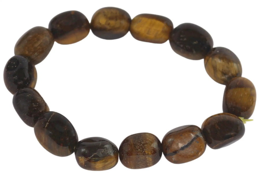 Tiger Eye Tumble Bracelet for Balance | Brahmatells by Brahmatells