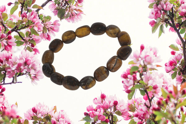 Tiger Eye Tumble Bracelet for Balance | Brahmatells by Brahmatells