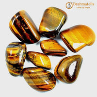 Tiger Eye Tumble for Balance | Brahmatells by Brahmatells