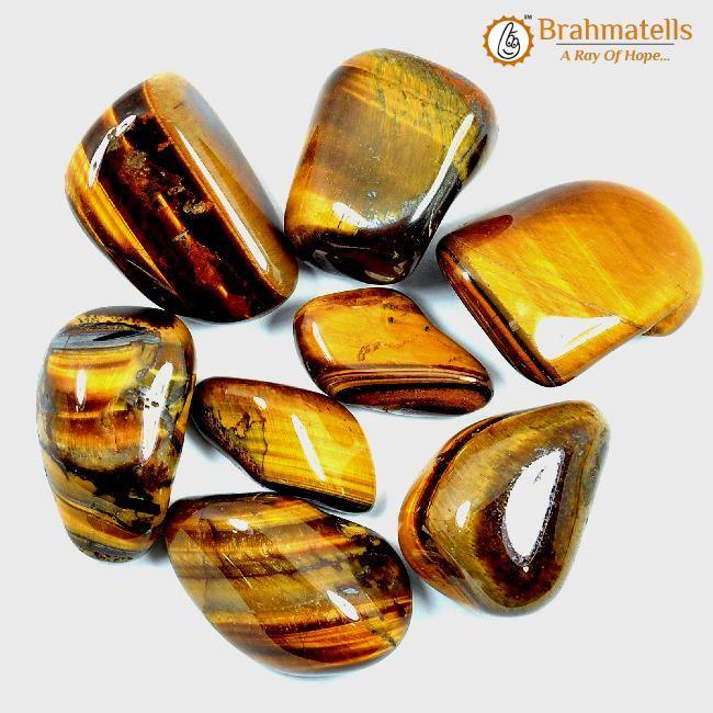 Tiger Eye Tumble for Balance | Brahmatells by Brahmatells