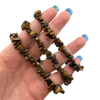 Tigers Eye Gemstone Bracelet by Brahmatells - Solar Plexus Chakra by Brahmatells