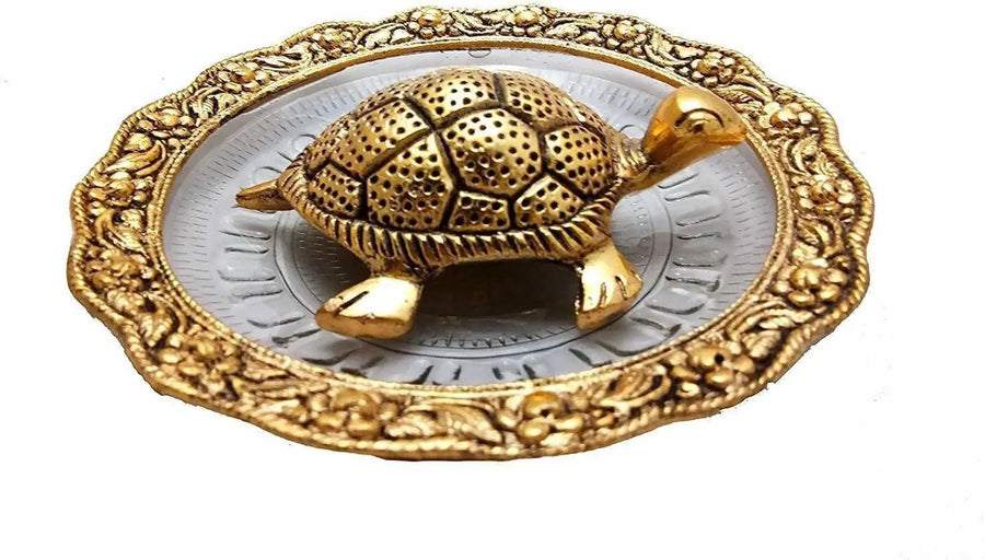 Tortoise on Plate for Vastu by Brahmatells