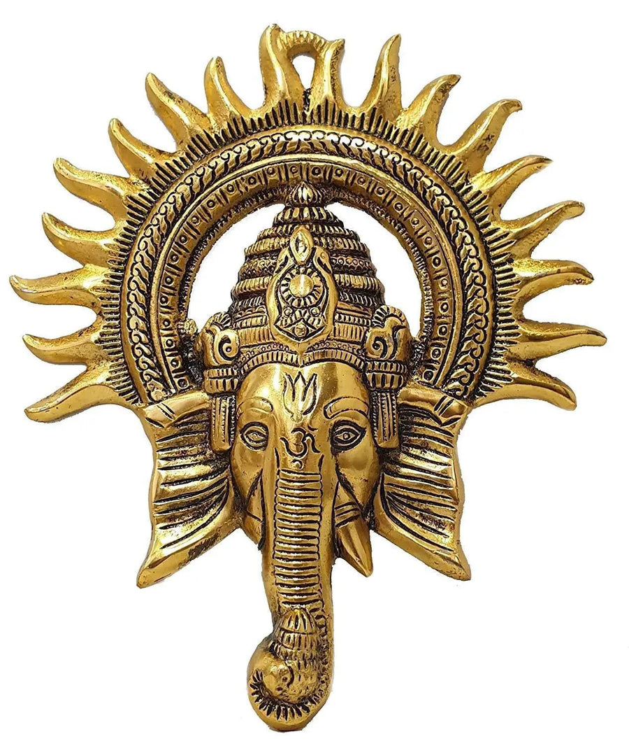Tortoise On Plate (Golden) by Brahmatells